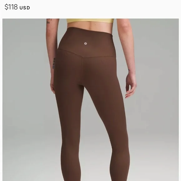 lululemon Align™ Ribbed High-Rise Pant 25" - Picture 3 of 6